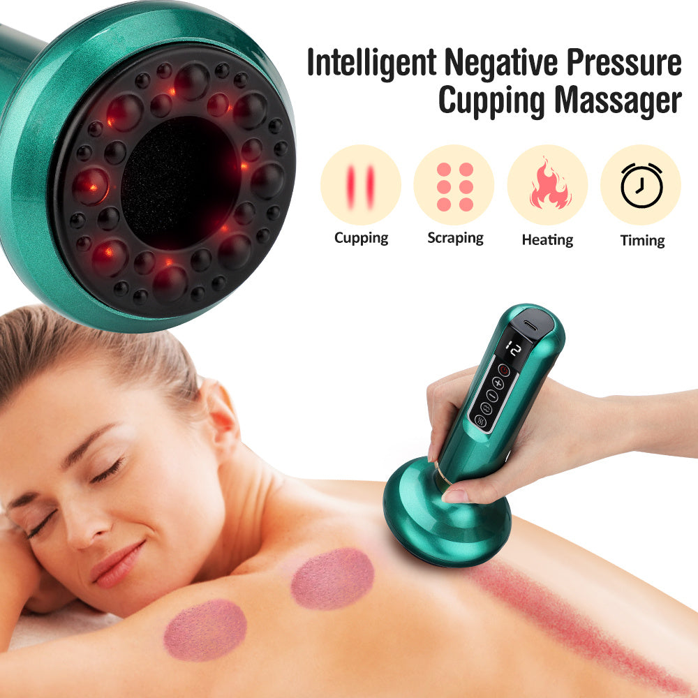 Appareil de Ventouses Électriques et Massage Gua Sha – Anti-Cellulite et Minceur